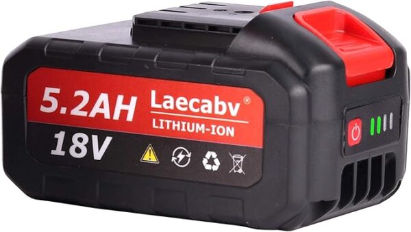 Laecabv 5.2ah Batteria per Laecabv 7inch Sega a mano singola batteria di ricambio