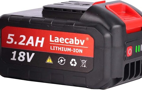 Laecabv 5.2ah Batteria per Laecabv 7inch Sega a mano singola batteria di ricambio